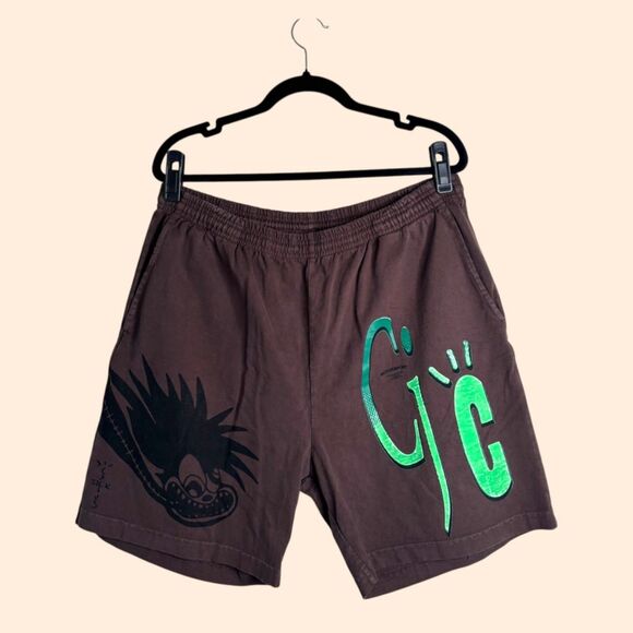 Travis Scott Cactus Jack CJ CC Shorts - Picture 1 of 5